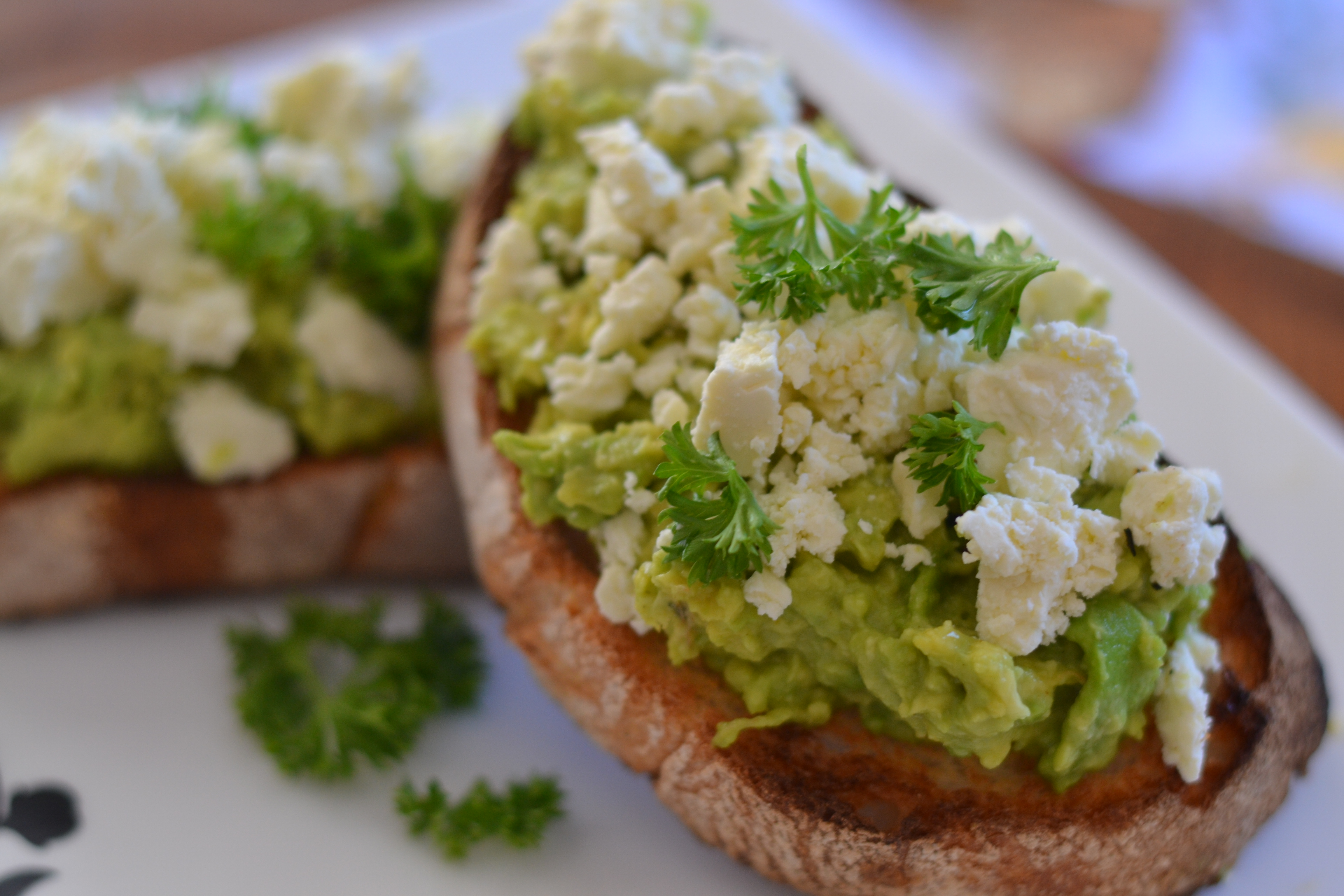 Smashed Avocado And Feta On Sourdough Toast - Lisa Eats World